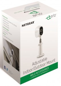 Arlo mount accessory can be used indoors or outdoors