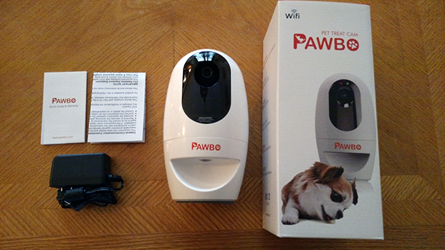 Unboxing the Pawbo Pet Cam